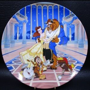 Beauty and the Beast 1992, Knowles “Collector Plate”, Love's First Dance